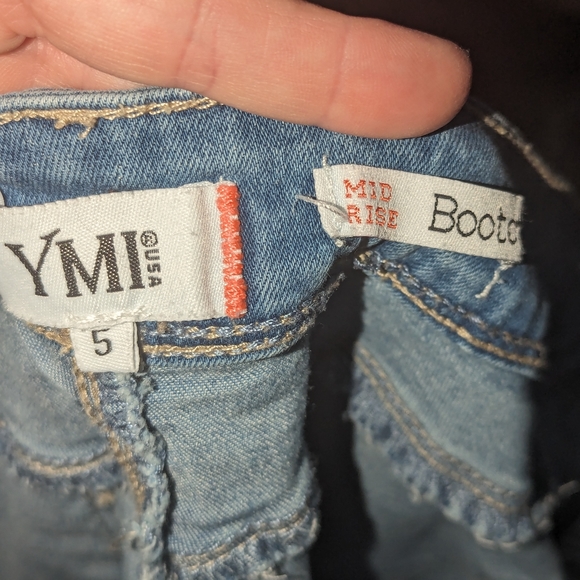 YMI boot cut mid rise jeans - Picture 4 of 5